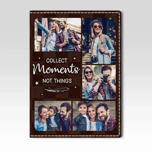 Couverture de passeport personnalisée, porte-passeport, cadeau de vacances, cadeau pour les amoureux du voyage d'aventure