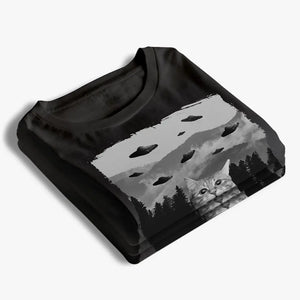 Les animaux de compagnie sont des espèces exotiques envahissantes - T-shirt, sweat à capuche et sweat-shirt unisexe personnalisé pour chien et chat - Cadeau pour propriétaires et amoureux des animaux