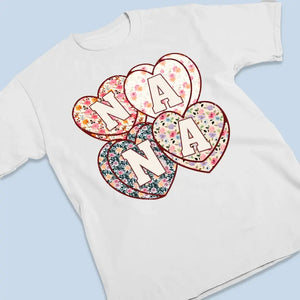 Tout amour commence et finit là-bas - T-shirt, sweat à capuche, sweat-shirt unisexe personnalisé pour la famille - Cadeau pour maman, grand-mère