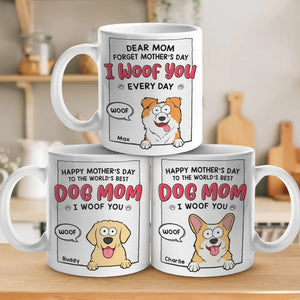 Les yeux d'un animal ont un pouvoir incroyable - Mug personnalisé pour chien et chat - Fête des Mères, cadeau pour les propriétaires d'animaux et les amoureux des animaux