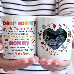 Photo personnalisée « Une mère est toujours une mère » - Mug personnalisé pour la famille - Cadeau pour la fête des mères, la baby shower, la première maman