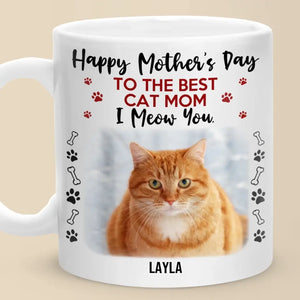 Photo personnalisée pour une personne que vous êtes peut-être le monde - Mug personnalisé pour chien et chat - Fête des Mères, cadeau pour les propriétaires d'animaux et les amoureux des animaux