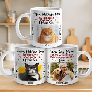 Photo personnalisée pour une personne que vous êtes peut-être le monde - Mug personnalisé pour chien et chat - Fête des Mères, cadeau pour les propriétaires d'animaux et les amoureux des animaux