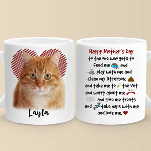 Mug personnalisé avec photo « Vous êtes un super-héros » pour chien et chat – Fête des Mères, cadeau pour les propriétaires d'animaux et les amoureux des animaux