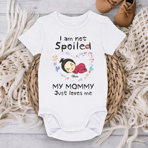 Ma maman m'aime tellement - Body bébé personnalisé pour toute la famille - Cadeau pour la fête des mères, baby shower, première maman