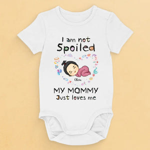 Ma maman m'aime tellement - Body bébé personnalisé pour toute la famille - Cadeau pour la fête des mères, baby shower, première maman