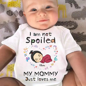 Ma maman m'aime tellement - Body bébé personnalisé pour toute la famille - Cadeau pour la fête des mères, baby shower, première maman
