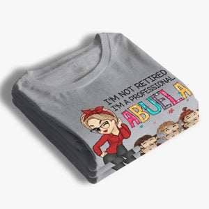 Je suis une grand-mère professionnelle - T-shirt unisexe personnalisé, sweat à capuche, sweat-shirt - Fête des mères, cadeau pour grand-mère
