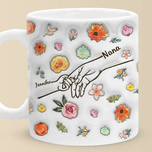 Une grand-mère est une personne chère à tous points de vue - Mug personnalisé 3D à effet gonflé - Fête des mères, cadeau pour maman, grand-mère
