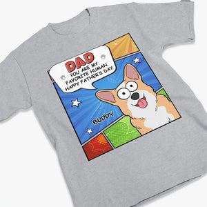 Tu es mon super-héros ! T-shirt unisexe personnalisé pour chien, sweat à capuche, sweat-shirt ! Cadeau pour la fête des pères, pour les propriétaires d'animaux et les amoureux des animaux.