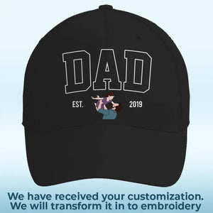 Photo personnalisée Merci d'être mon Iron Man - Casquette brodée personnalisée en famille - Fête des pères, cadeau pour papa
