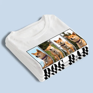 Photo personnalisée « Mon petit chien, un battement de cœur à mes pieds » - T-shirt unisexe personnalisé pour chien et chat, sweat à capuche, sweat-shirt - Cadeau pour propriétaires et amoureux des animaux