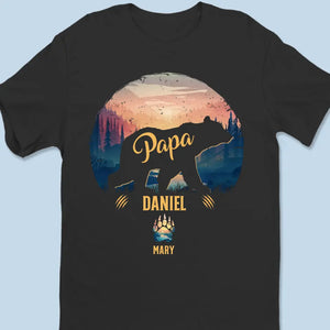 L'amour d'un père est inconditionnel et éternel - T-shirt, sweat à capuche et sweat-shirt unisexe personnalisé pour la famille - Cadeau pour papa et grand-père
