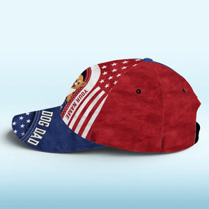 Les chiens nous ont tout donné ! Casquette personnalisée pour chien, casquette classique à imprimé intégral ! Cadeau pour la fête des pères, pour les propriétaires d'animaux et les amoureux des animaux.