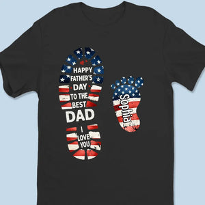 Bonne fête des pères au meilleur papa - T-shirt unisexe personnalisé, sweat à capuche, sweat-shirt - 4 juillet, fête des pères, cadeau pour papa, grand-père