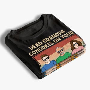 Nous sommes tellement chanceux de t'avoir dans notre vie - T-shirt unisexe personnalisé, sweat à capuche, sweat-shirt - Fête des pères, cadeau pour papa, grand-père