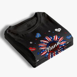 L'amour le plus parfait est celui entre une mère et son enfant - T-shirt unisexe personnalisé, sweat à capuche, sweat-shirt - 4 juillet, cadeau pour maman, grand-mère