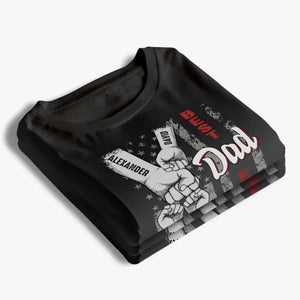 J'ai tellement de chance d'avoir ton amour et tes conseils dans ma vie - T-shirt unisexe personnalisé, sweat à capuche, sweat-shirt - 4 juillet, fête des pères, cadeau pour papa, grand-père