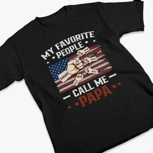 Mon père, mon héros - T-shirt unisexe personnalisé pour la famille, sweat à capuche, sweat-shirt - 4 juillet, cadeau pour papa, grand-père