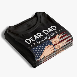 Excellent travail, je suis génial grâce à vous - T-shirt unisexe personnalisé, sweat à capuche, sweat-shirt - 4 juillet, fête des pères, cadeau pour papa, grand-père