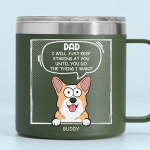 Les amis à fourrure sont les meilleurs amis du monde ! Gobelet personnalisé en acier inoxydable de 396 ml avec poignée pour chien et chat ! Cadeau idéal pour les propriétaires et les amoureux des animaux.