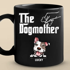 Tu seras toujours ma patte préférée - Tasse noire personnalisée pour chien - Cadeau pour les propriétaires d'animaux et les amoureux des animaux