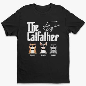 Fier père de plusieurs chats - T-shirt unisexe personnalisé, sweat à capuche et sweat-shirt - Cadeau pour propriétaires et amoureux des animaux