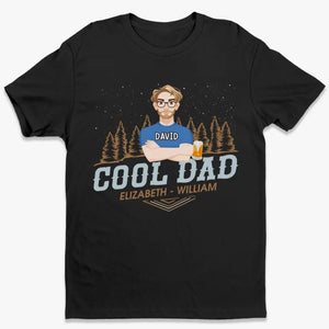 Papa cool - T-shirt unisexe personnalisé pour la famille, sweat à capuche, sweat-shirt - Fête des pères, cadeau pour papa, grand-père