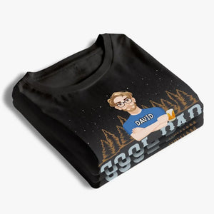 Papa cool - T-shirt unisexe personnalisé pour la famille, sweat à capuche, sweat-shirt - Fête des pères, cadeau pour papa, grand-père