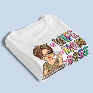 T-shirt, sweat à capuche et sweat-shirt unisexe personnalisé pour femme, maman, patronne - Cadeau pour maman