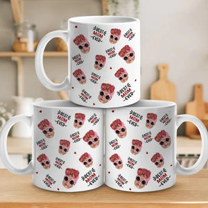 Photo personnalisée « Tu es la meilleure personne au monde » - Mug personnalisé pour la famille - Cadeau pour maman, grand-mère