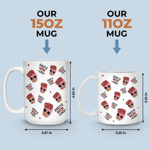 Photo personnalisée « Tu es la meilleure personne au monde » - Mug personnalisé pour la famille - Cadeau pour maman, grand-mère