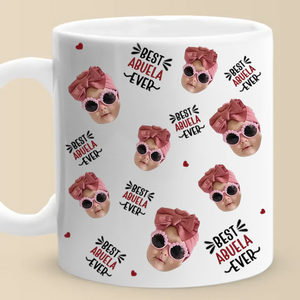 Photo personnalisée « Tu es la meilleure personne au monde » - Mug personnalisé pour la famille - Cadeau pour maman, grand-mère