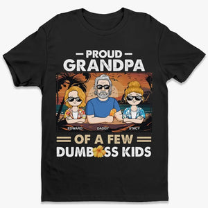 Les grands pères ont un océan de patience - T-shirt unisexe personnalisé pour la famille, sweat à capuche, sweat-shirt - Fête des pères, cadeau pour papa, grand-père