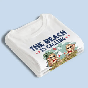 T-shirt, sweat à capuche et sweat-shirt unisexe personnalisé « Love You To The Beach And Back » – Cadeau de vacances d'été pour meilleures amies, meilleures amies et sœurs