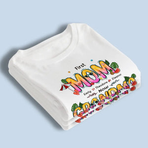 Une grand-mère est un câlin qui attend d'arriver - T-shirt unisexe personnalisé pour la famille, sweat à capuche, sweat-shirt - Cadeau pour maman, grand-mère