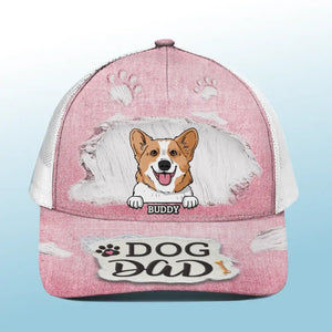 La vie serait dure sans toi ! Casquette de baseball personnalisée avec dos en maille, casquette de camionneur, cadeau pour propriétaires et amoureux des animaux.