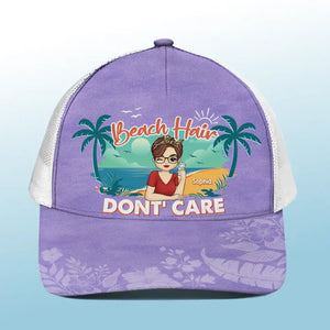 Chaque jour devrait être une journée à la plage - Casquette de baseball personnalisée avec dos en maille, casquette de camionneur de baseball - Cadeau de vacances d'été pour meilleures amies, meilleures amies, sœurs