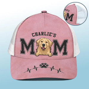 Keep Calm And Carry A Wand - Casquette de baseball personnalisée avec dos en maille pour chien et chat, casquette de baseball camionneur - Cadeau pour propriétaires et amoureux des animaux