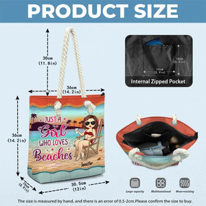 La vie est meilleure à la plage - Sac de plage personnalisé pour meilleure amie - Cadeau de vacances d'été pour meilleures amies, meilleures amies, sœurs
