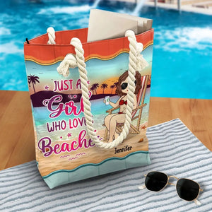 La vie est meilleure à la plage - Sac de plage personnalisé pour meilleure amie - Cadeau de vacances d'été pour meilleures amies, meilleures amies, sœurs