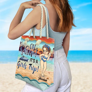 Bons moments et marques de bronzage - Sac de plage personnalisé pour meilleure amie - Cadeau de vacances d'été pour meilleures amies, meilleures amies et sœurs