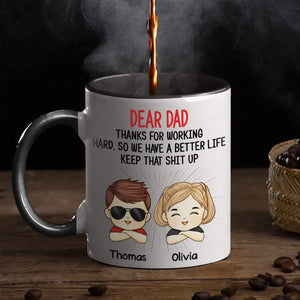 Je suis vraiment béni d'avoir des parents aussi merveilleux - Tasse personnalisée avec accents pour la famille - Cadeau pour les membres de la famille