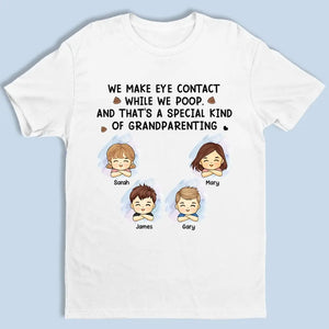 Je croise mes sourcils avant de me regarder dans les yeux - T-shirt, sweat à capuche et sweat-shirt unisexe personnalisé pour la famille - Cadeau pour les membres de la famille