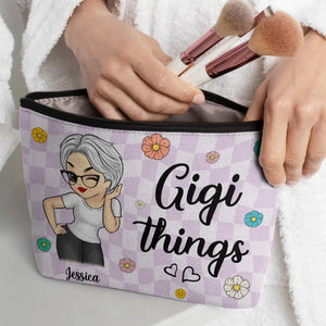 Parfois, les gens sont beaux - Trousse de maquillage personnalisée pour la famille - Cadeau pour maman, grand-mère