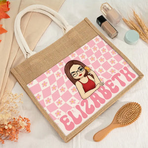 Et ainsi commence l'aventure - Sacs fourre-tout personnalisés pour meilleures amies, sacs fourre-tout en jute, sacs de plage - Cadeau pour meilleures amies, meilleures amies, sœurs