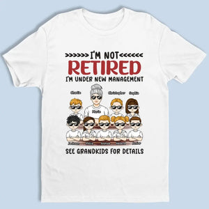 Je suis sous une nouvelle direction - T-shirt unisexe personnalisé, sweat à capuche, sweat-shirt - Cadeau pour grand-mère