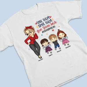 Ensemble sur la route - T-shirt, sweat à capuche et sweat-shirt unisexe personnalisé pour la famille - Cadeau pour maman, grand-mère