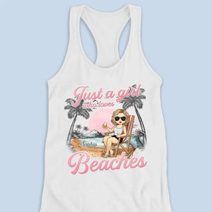 Personne n'aime les plages ombragées - Débardeur dos nageur personnalisé pour meilleure amie - Cadeau pour meilleures amies, meilleures amies, sœurs
