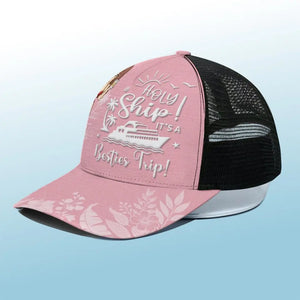C'est un voyage entre filles ! - Casquette de baseball personnalisée avec dos en maille, casquette de camionneur de baseball - Cadeau de vacances d'été pour meilleures amies, meilleures amies et sœurs